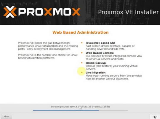 Khái niệm Proxmox 