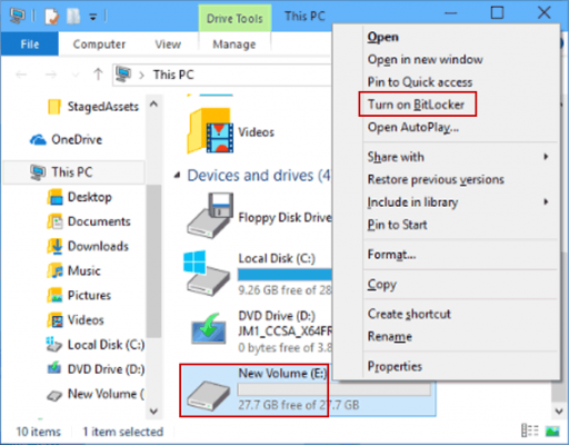 Ổ Cứng Windows 10